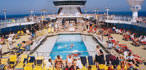 The Thompson Destiny has a wonderful swimming pool for you to cool off during your cruise.