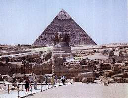 See the Egyptian Pyramids in Style - the Pyramids and the Sphinx, treasures that defy time and value.