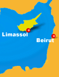 Limassol to Beirut - Cruises from Cyprus