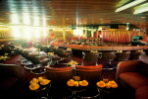 Luxurious Lounge Bar offering a variety of entertainment when cruising on the MS Ruby